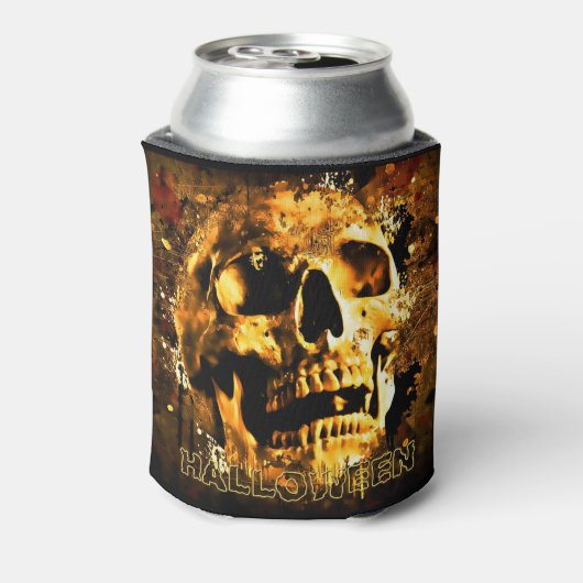 スカル 缶クーラー (缶裏面)