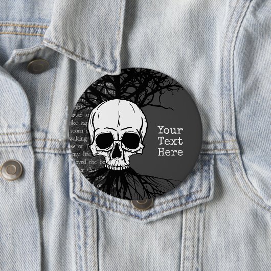 スカル 缶バッジ (インサイチュ)