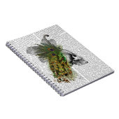 スカル（羽毛付き） ノートブック (右側)