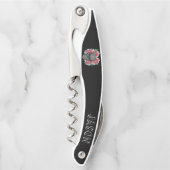スカル（花） ソムリエナイフ (正面)
