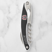 スカル（花） ソムリエナイフ (裏面)