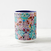 スカル（花） マグカップ (中央)