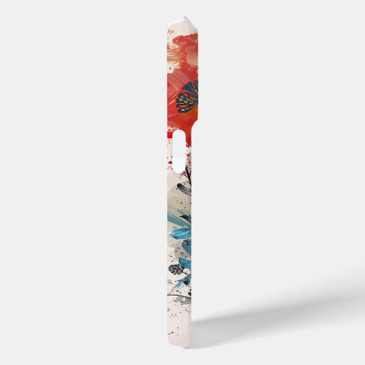 スカル（花） Case-Mate iPhoneケース (裏面 / 右)