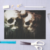 スカル 薄葉紙 (クラフト)