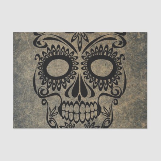 スカル 薄葉紙 (正面)