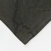 スカル・蝶 フリースブランケット (角)