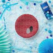 スカル – 血の赤と骨の白 ペーパーボウル (パーティー)