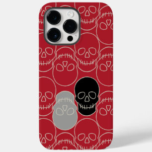 スカル – 血の赤と骨の白 Case-Mate iPhone 14 PRO MAXケース
