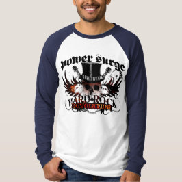 スカル – 電力 – サージ–01 Tシャツ