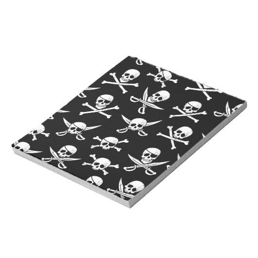 スカル・骨 ノートパッド (回転)