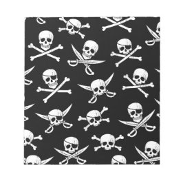 スカル・骨 ノートパッド