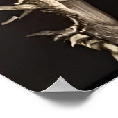 スカル | AIアートポスター ポスター (角)