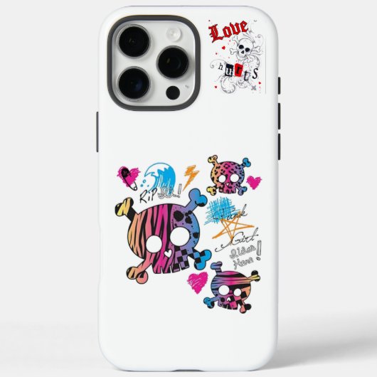 スカル Case-Mate iPhoneケース (裏面)