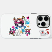 スカル Case-Mate iPhoneケース (裏面 (横))