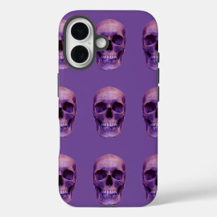 スカル iPhone 16ケース