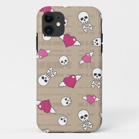 スカル Case-Mate iPhoneケース (裏面)