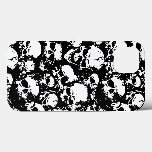 スカル Case-Mate iPhoneケース (裏面 (横))