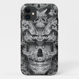スカル iPhone 11 ケース