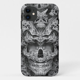 スカル iPhone 11 ケース