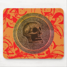 スカル!(Circleデザイン) 2018オレンジレッド