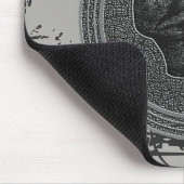 スカル!(Circleデザイン) 2018 Gray on Stone マウスパッド (コーナー)