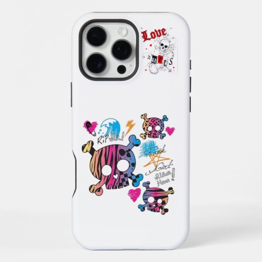 スカル iPhoneケース (裏面)
