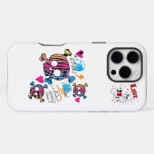 スカル iPhoneケース (裏面横)