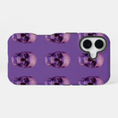 スカル iPhone 16ケース (裏面横)
