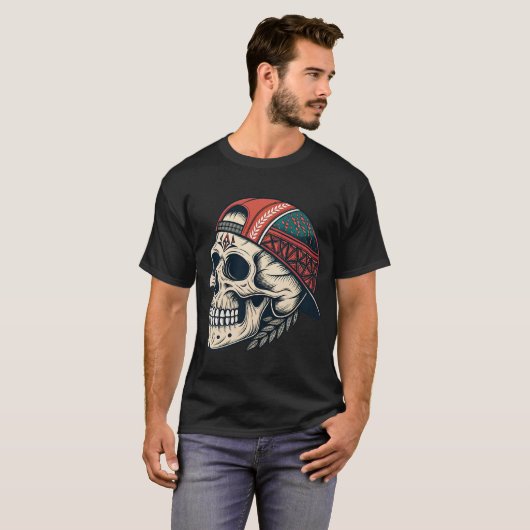 スカル Tシャツ (正面フル)