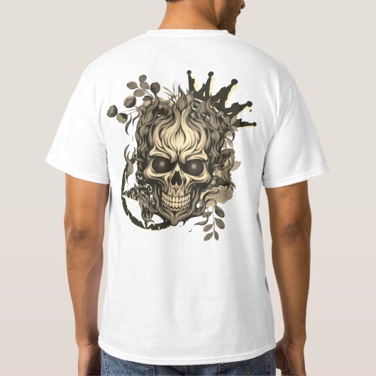 スカル Tシャツ (裏面)