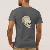 スカル- Tシャツ (裏面)