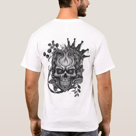 スカル Tシャツ (裏面)