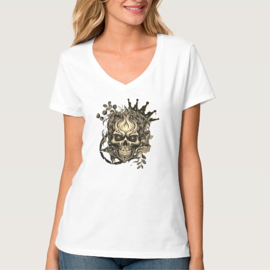 スカル Tシャツ (正面)