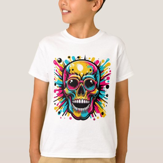スカル Tシャツ (正面)