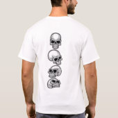 スカル Tシャツ (裏面)