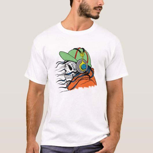 スカル Tシャツ (正面)