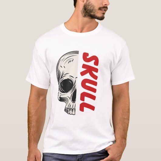 スカル Tシャツ (正面)