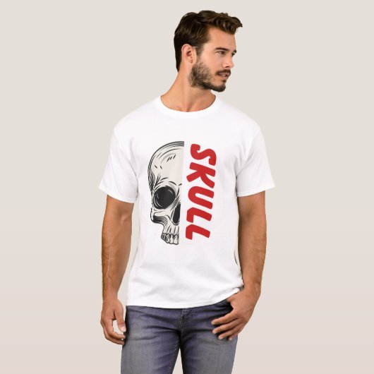 スカル Tシャツ (正面フル)