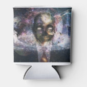 スカル(Tuxedo) 缶クーラー (正面)