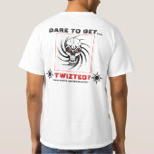 スカル、TWIZTED、CONCEPTZのINC.、車、トラック、及びB… Tシャツ (裏面)
