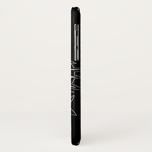 スカル-X Case-Mate iPhoneケース (裏面/左)