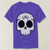 スカルaegishalmur tシャツ (デザイン正面)