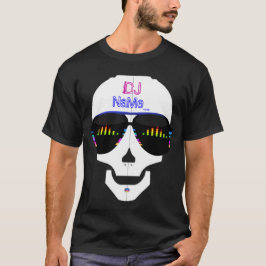 スカルDj Tシャツ
