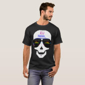 スカルDj Tシャツ (正面フル)