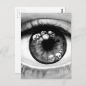 スカルEye ポストカード (正面/裏面)