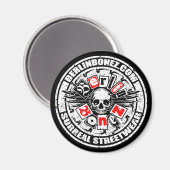 スカル'N'の行頭文字 マグネット (正面/裏面)