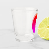 スカルnボーンズのネオンショットガラス ショットグラス (左)