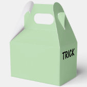 スカルNボーンズトリックグリーン切妻用箱を扱う フェイバーボックス (裏面)