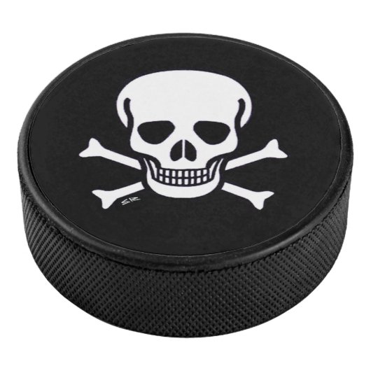 スカルnボーンズブラックホッケーパック アイスホッケーパック (3/4)