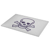 スカルnボーンズ・ガラス切削盤 カッティングボード (角)